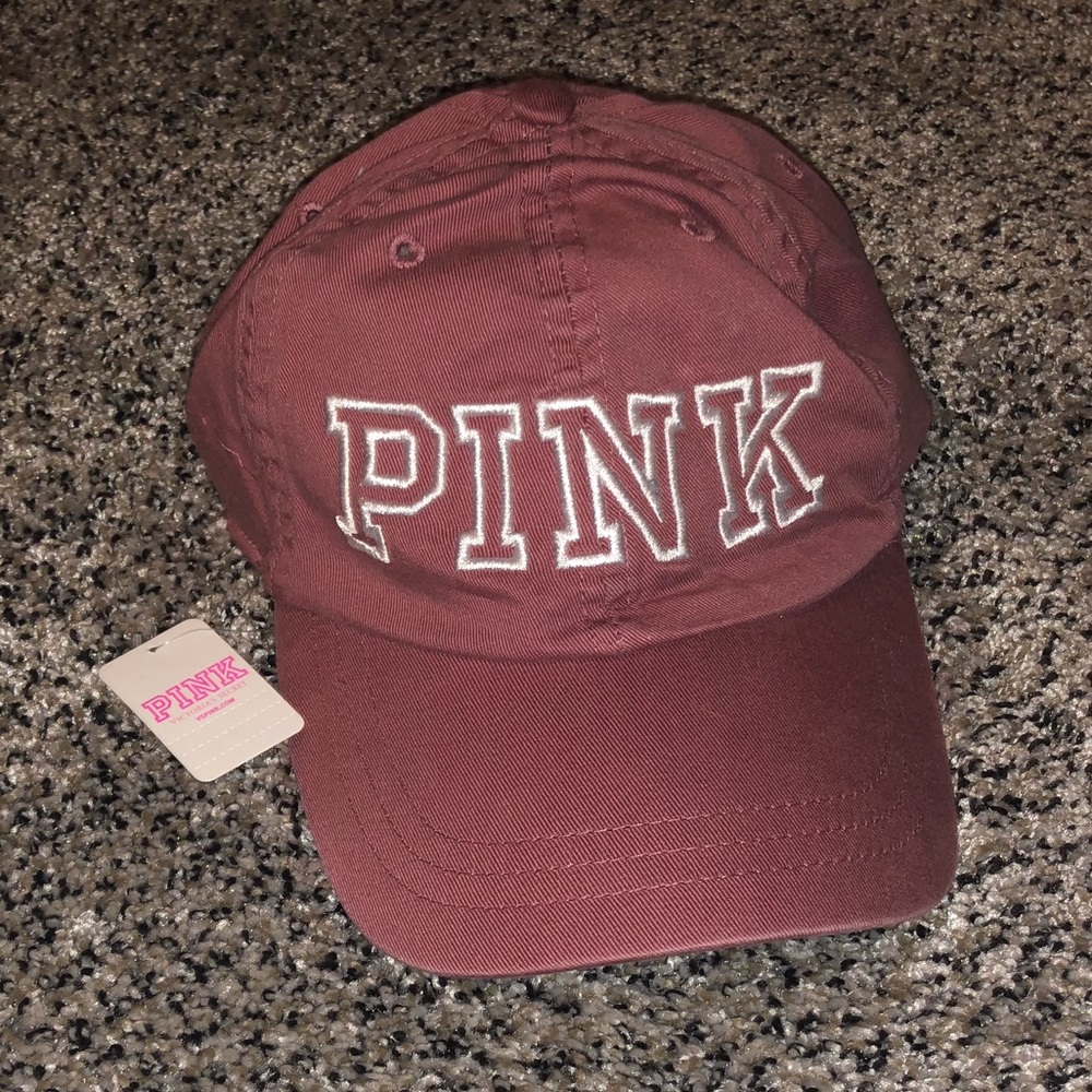 VS PINK coral hat